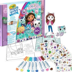 Conjunto de Colorir Páginas + Marcador + Sticker Gabby's