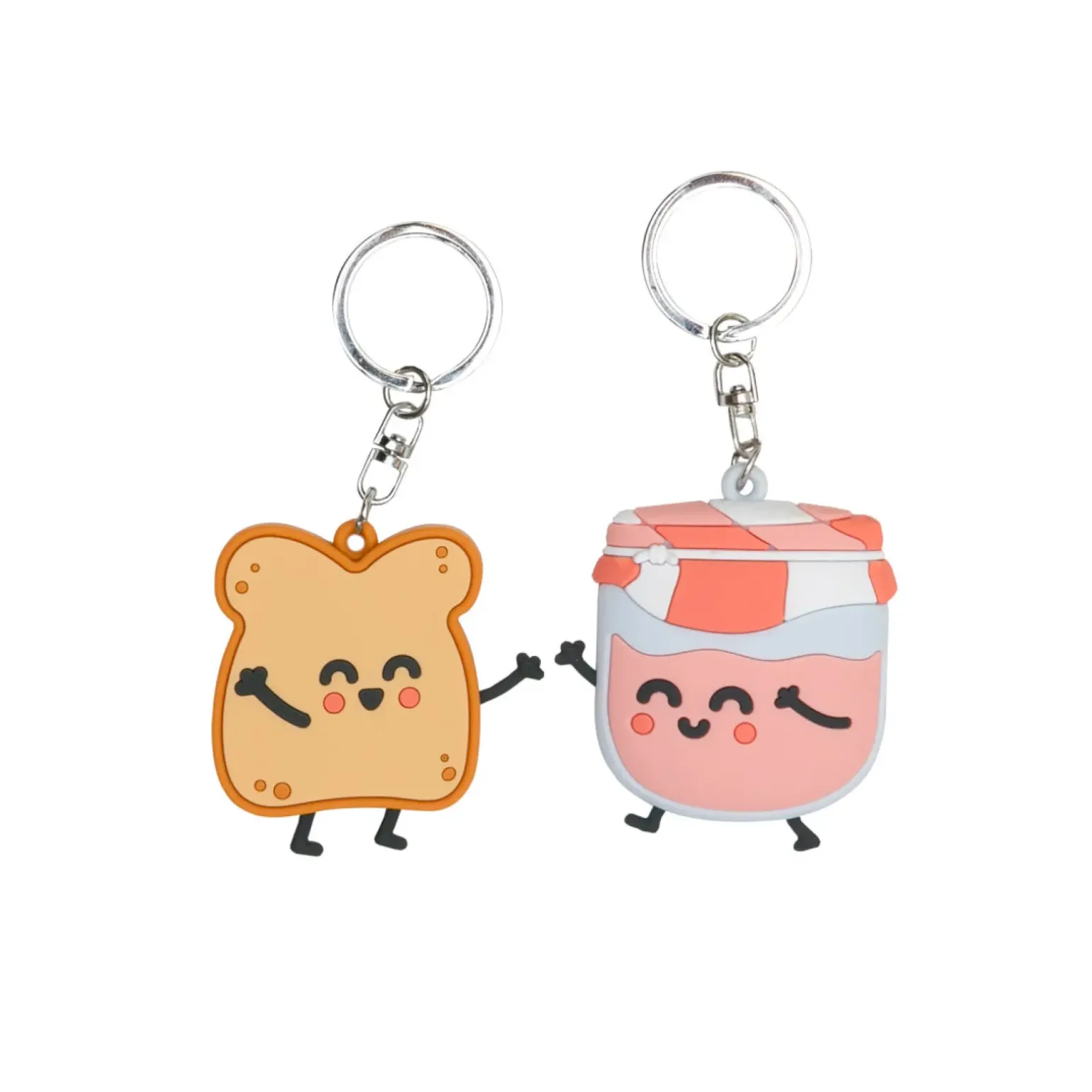 Conjunto 2 Porta-Chaves - Torrada E Doce