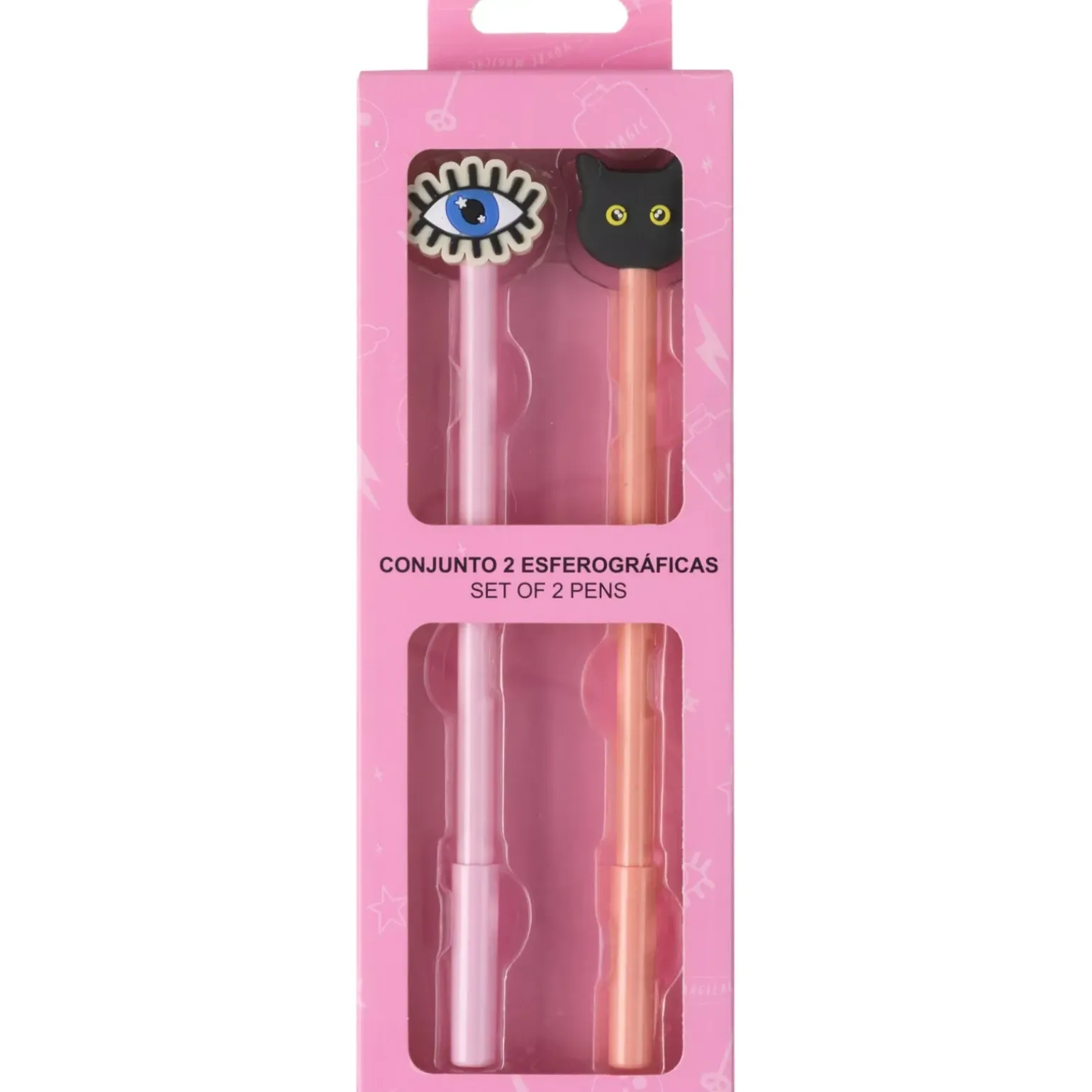 Esferográfica Fun Pink Magic 2 unidades (artigo sortido)
