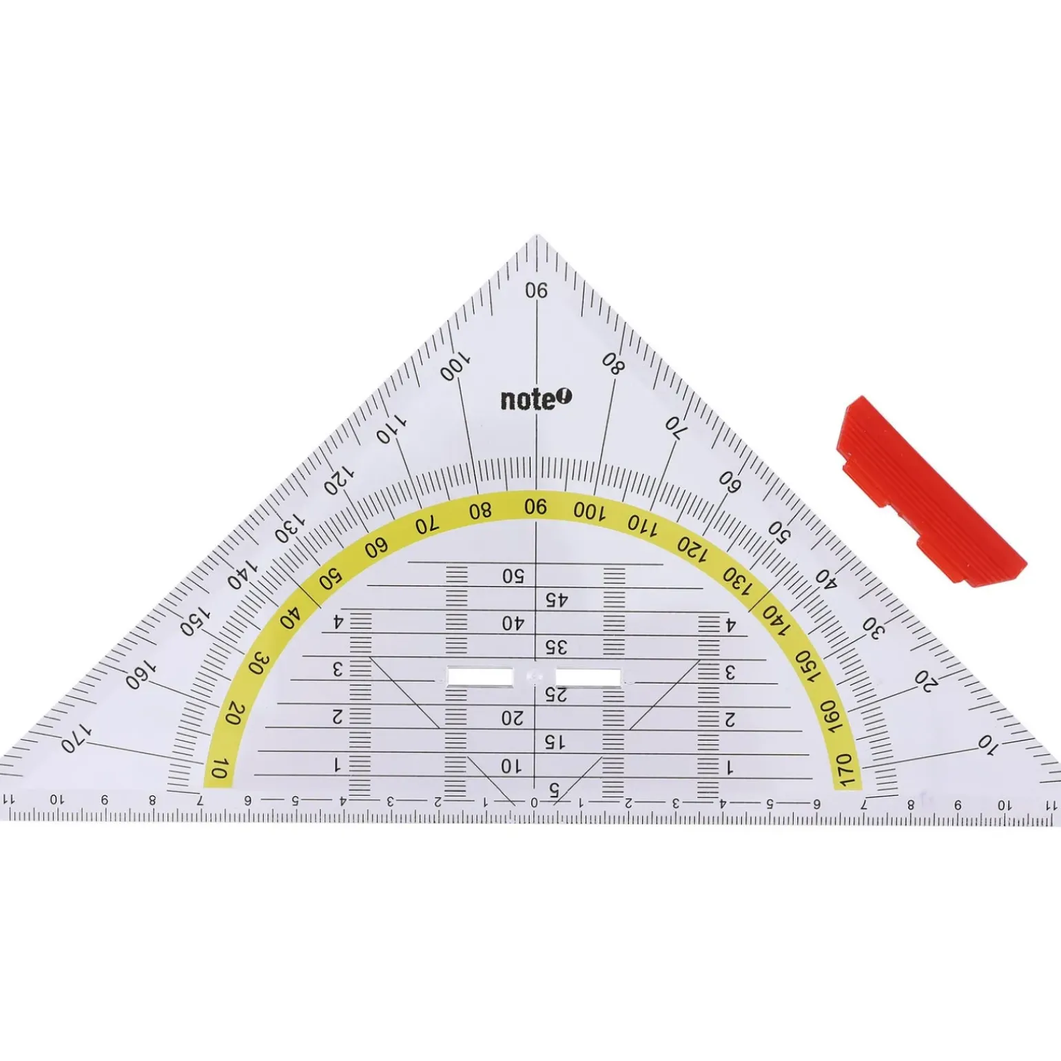 Esquadro Geométrico 22cm com Pega