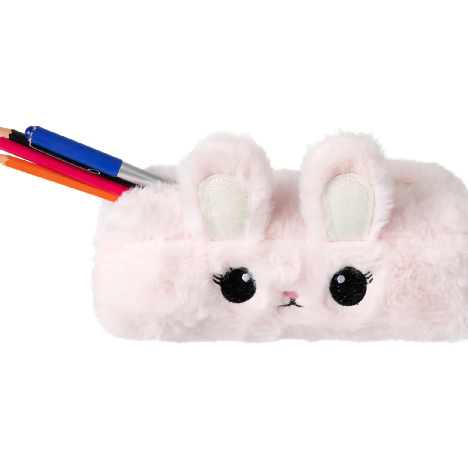Estojo Peluche Glitter Bunny Joy Rosa