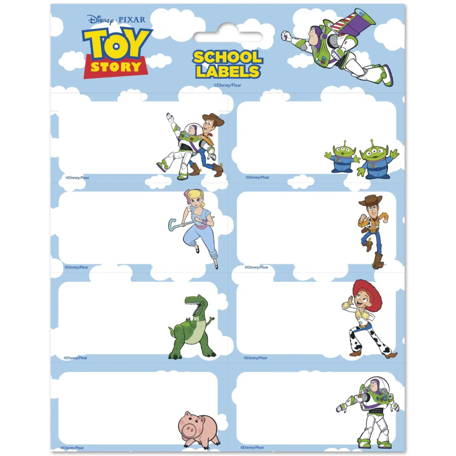 Etiquetas Adesivas Pixar Toy Story
