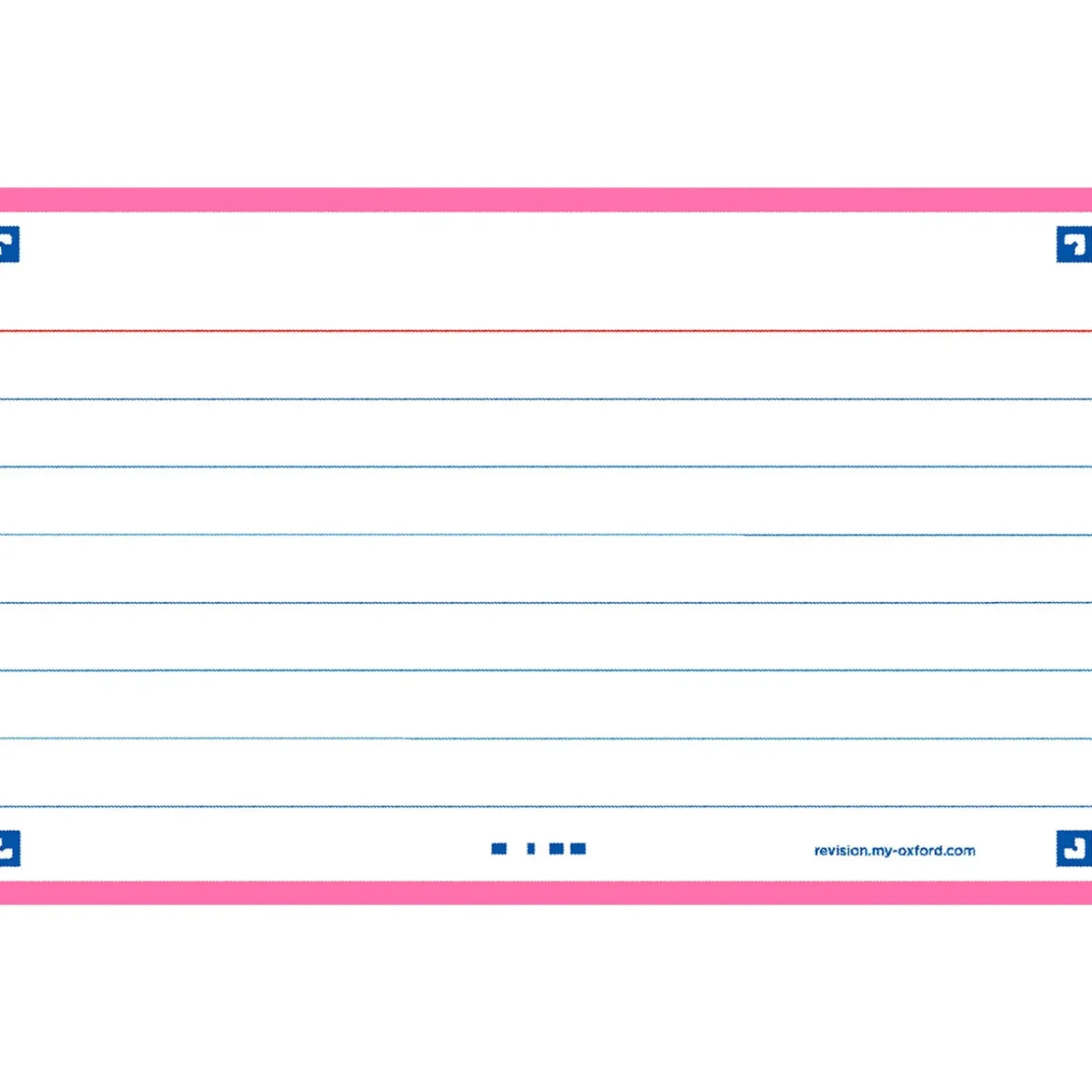 Flashcards 2.0 A7 30 Folhas Rosa Oxford