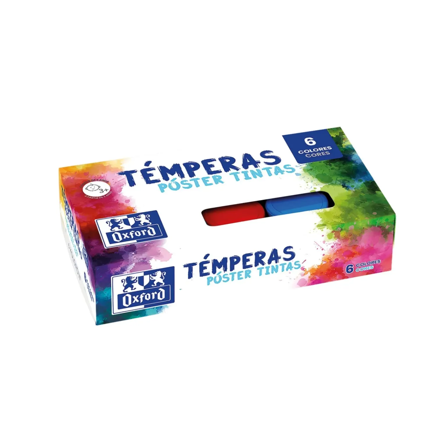 Guache Líquido 20ml 6 Cores Oxford