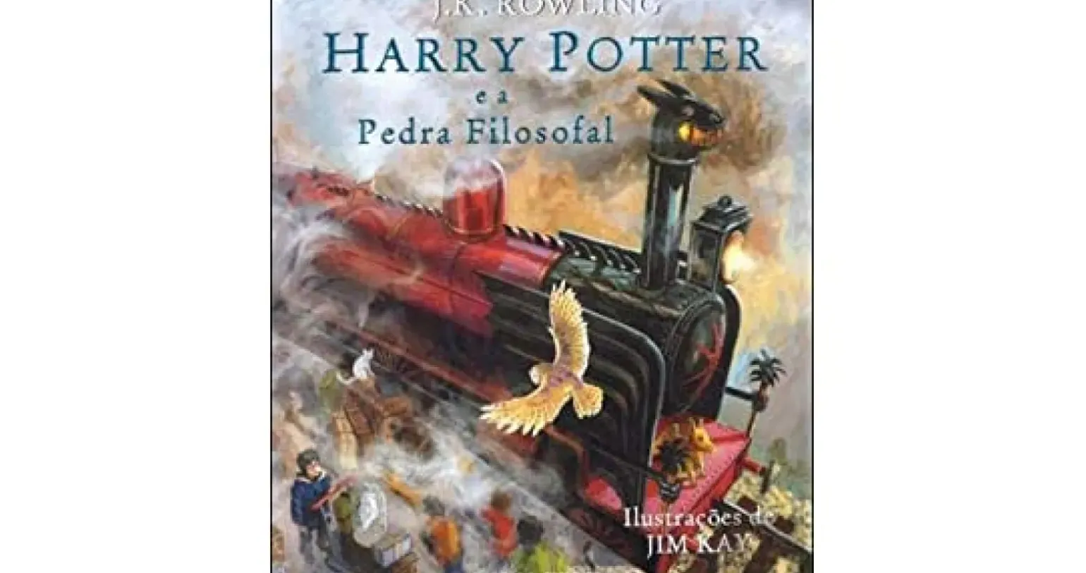 Harry Potter e a Pedra Filosofal - Edição Ilustrada de J. K. Rowling Nº. 1