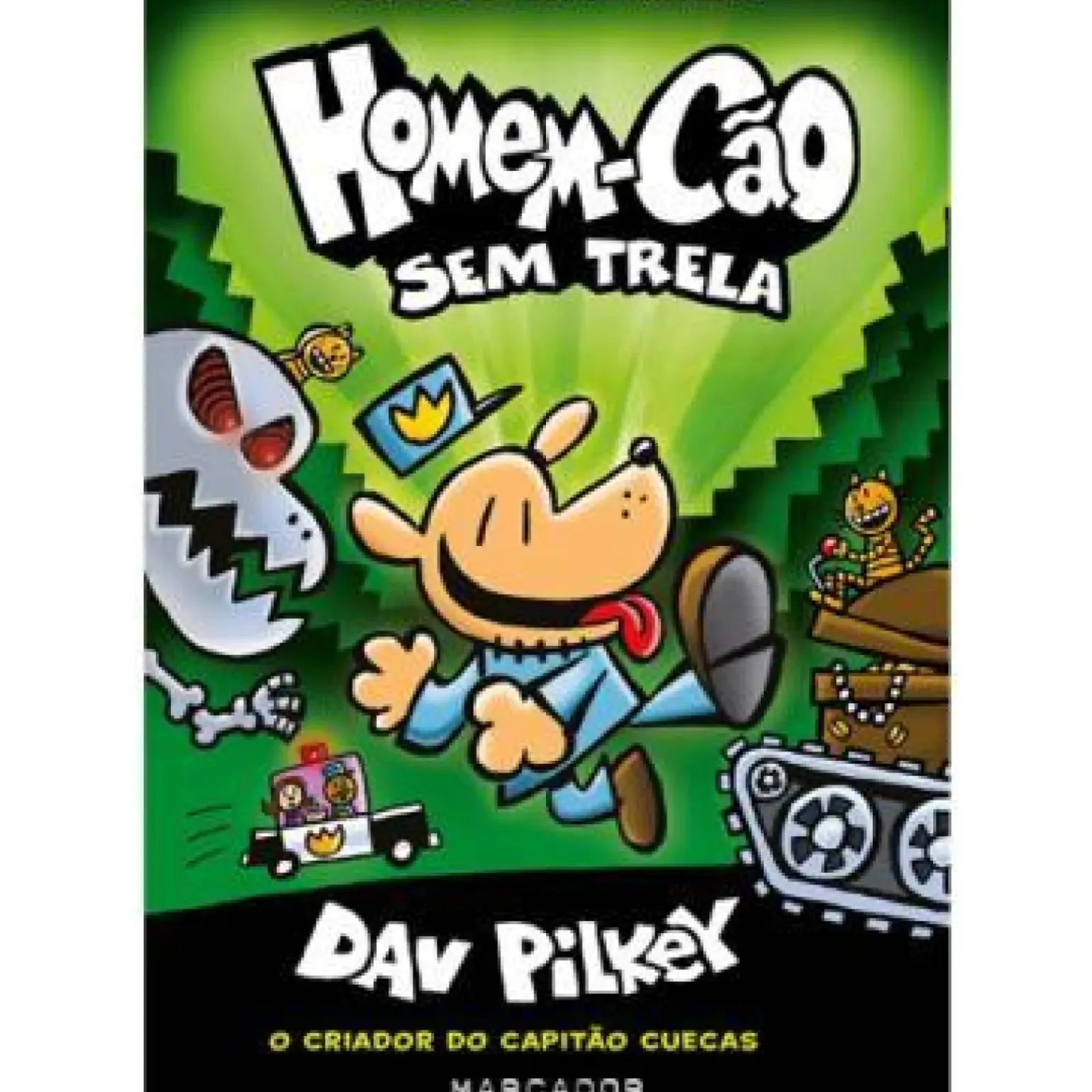 Homem-Cão de Dav Pilkey - N.º 2 - sem Trela