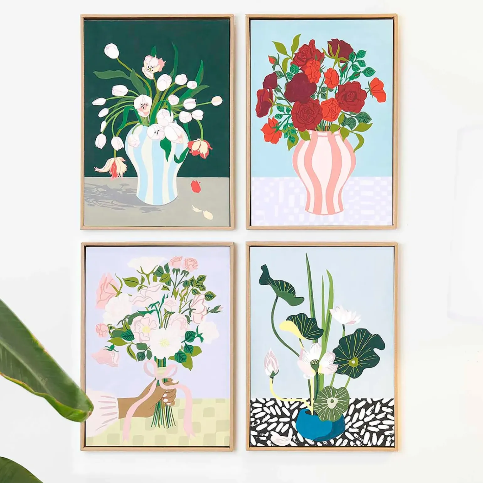 Kit Pintura Por Números - Bouquet Rosas