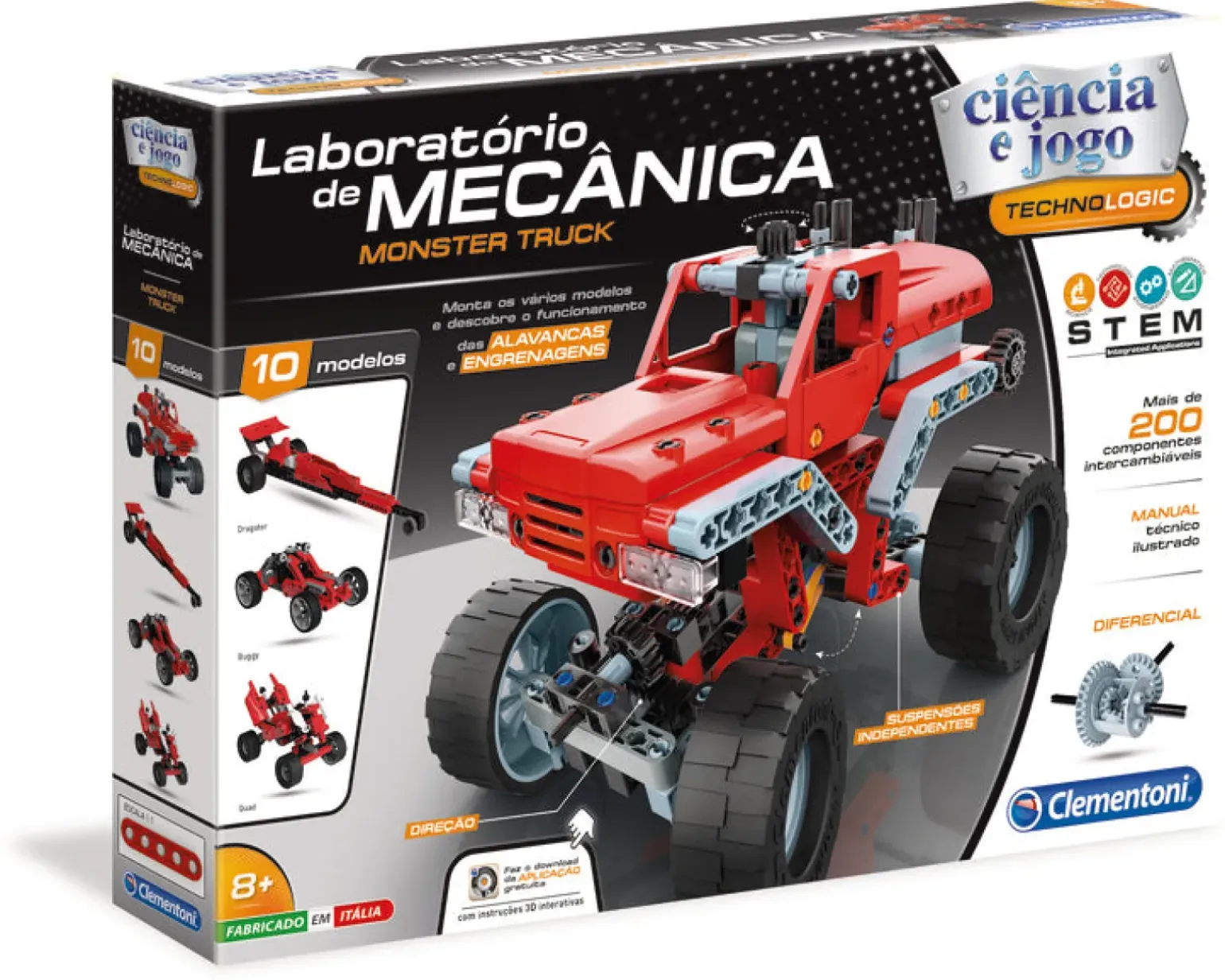Laboratório Mecânica - Monster Truck Clementoni