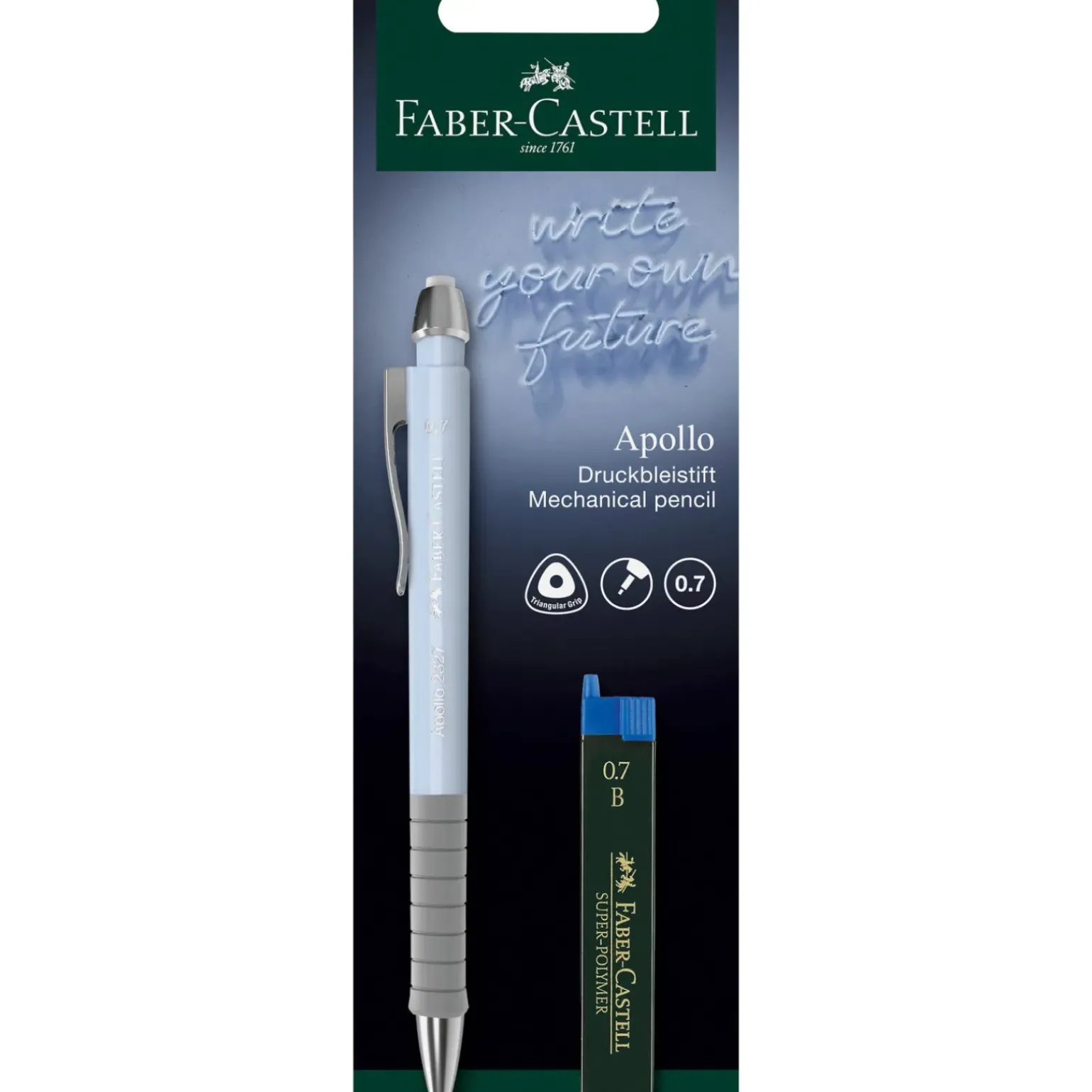 Lapiseira Apollo 0,7Mm Sort Faber Castel