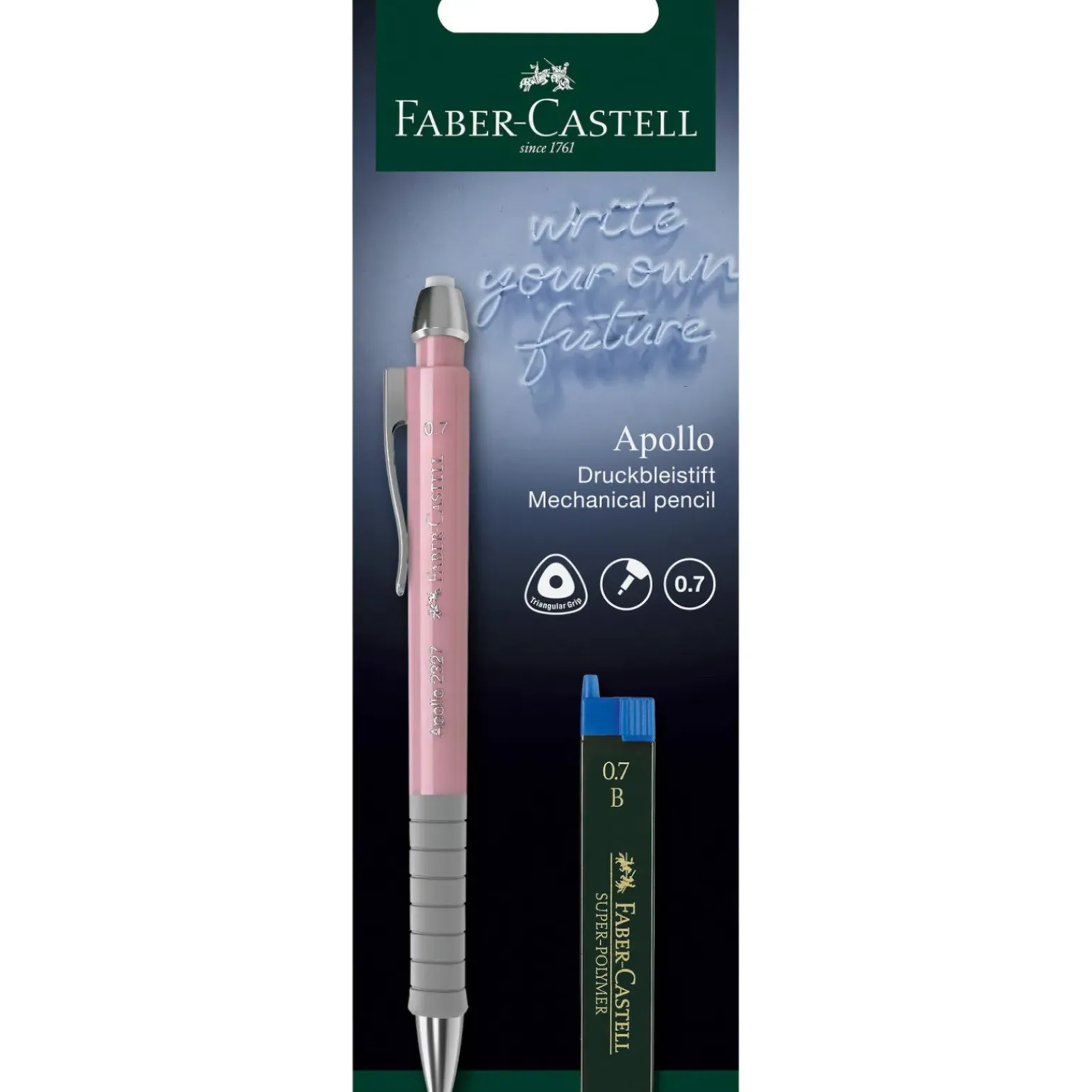 Lapiseira Apollo 0,7Mm Sort Faber Castel