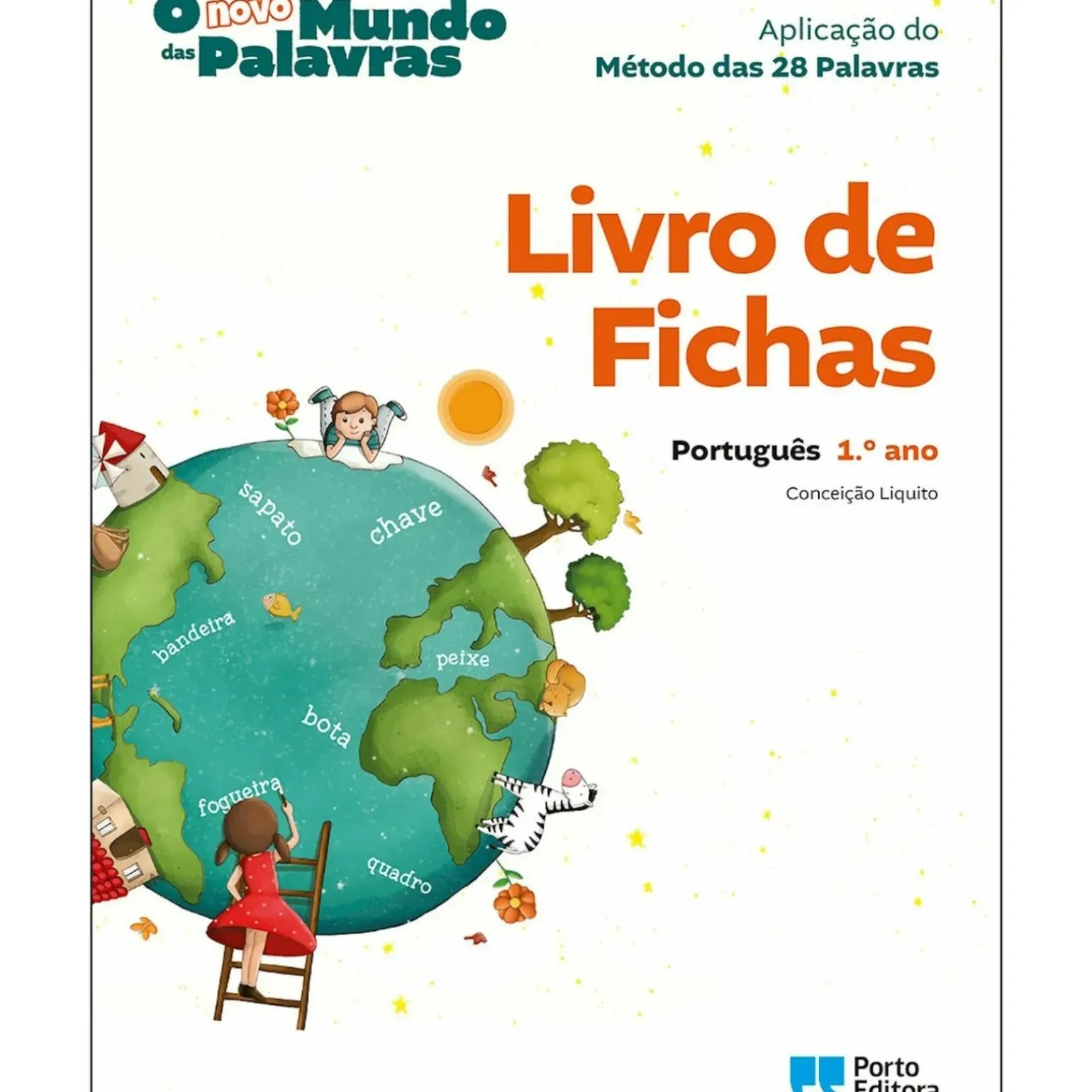 Livro de Fichas - o Novo Mundo das Palavras - Português - 1.º Ano