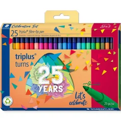 Marcador Colorir Fibra Triplus Color 25An 25