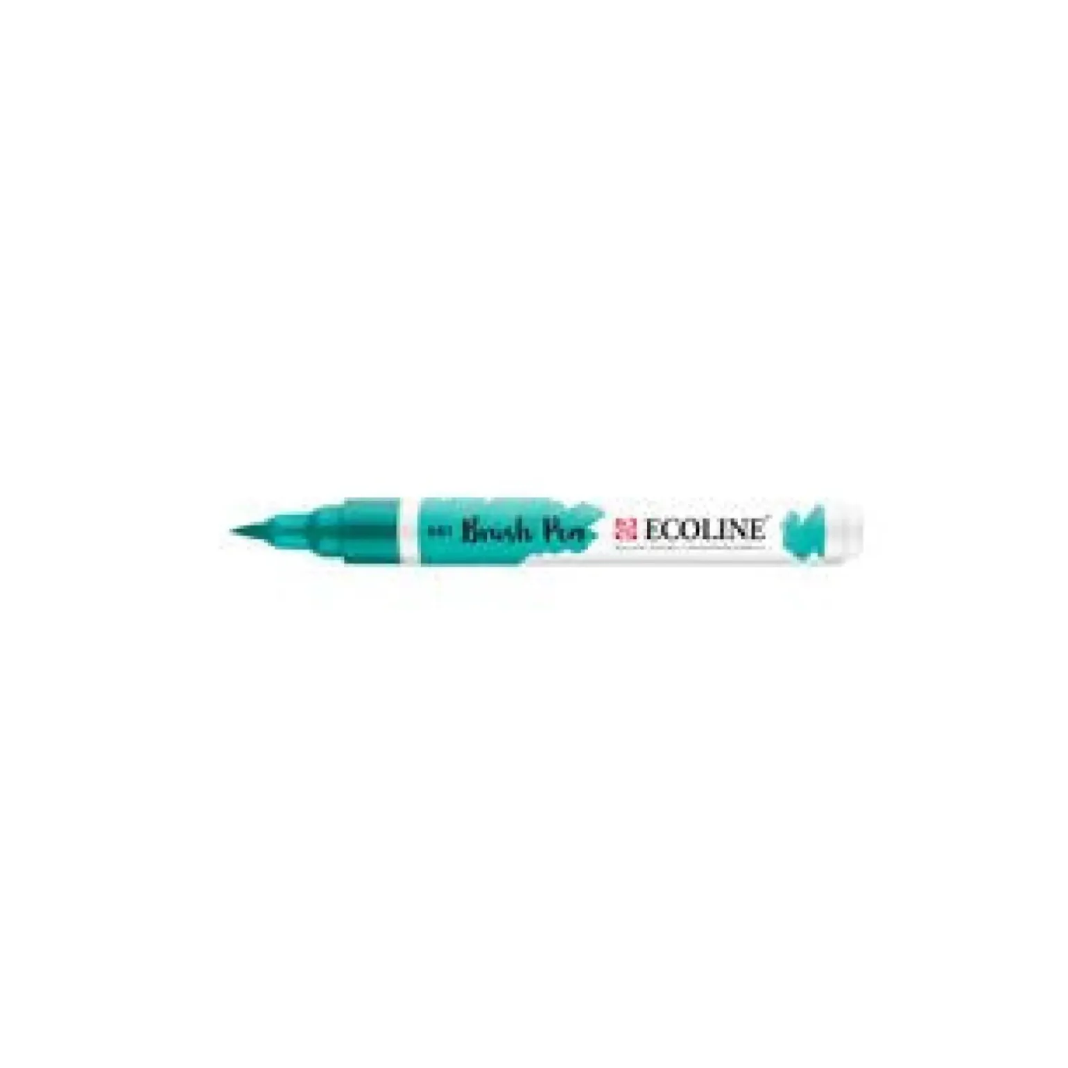 Marcador Ecoline Ponta Pincel Verde Turquesa