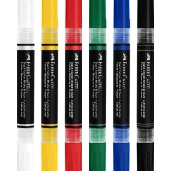 Marcadores Colorir Acrílicos Black Edition 6 Unidades