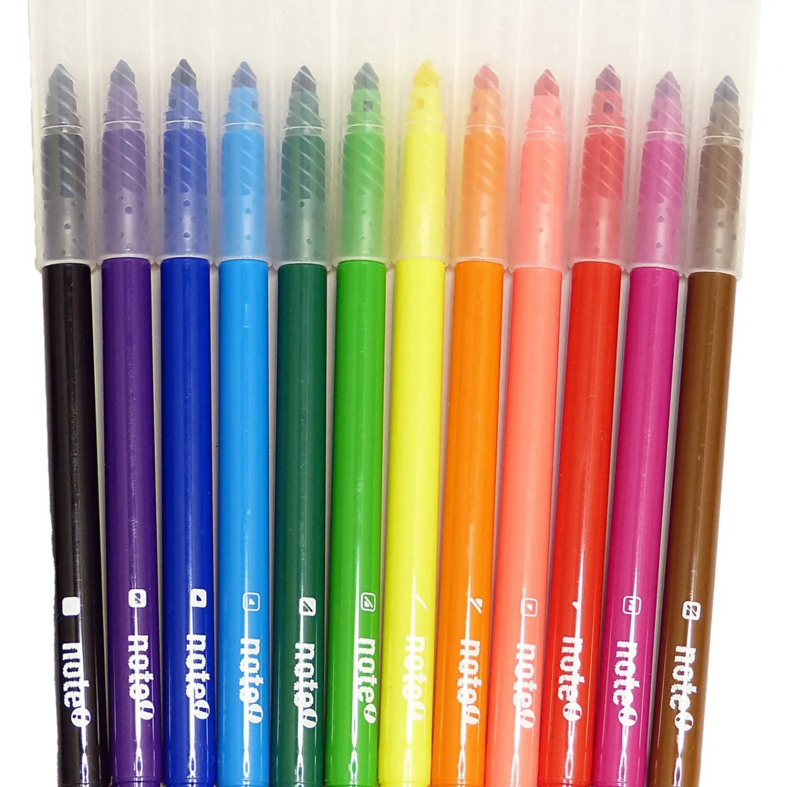 Marcadores Colorir Lavaveis 12 Unidades Note!
