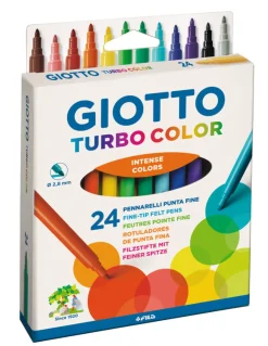 Marcadores de Colorir Fino 24 unidades Giotto