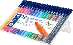 Marcadores de Colorir Triplus 20 unidades Staedtler