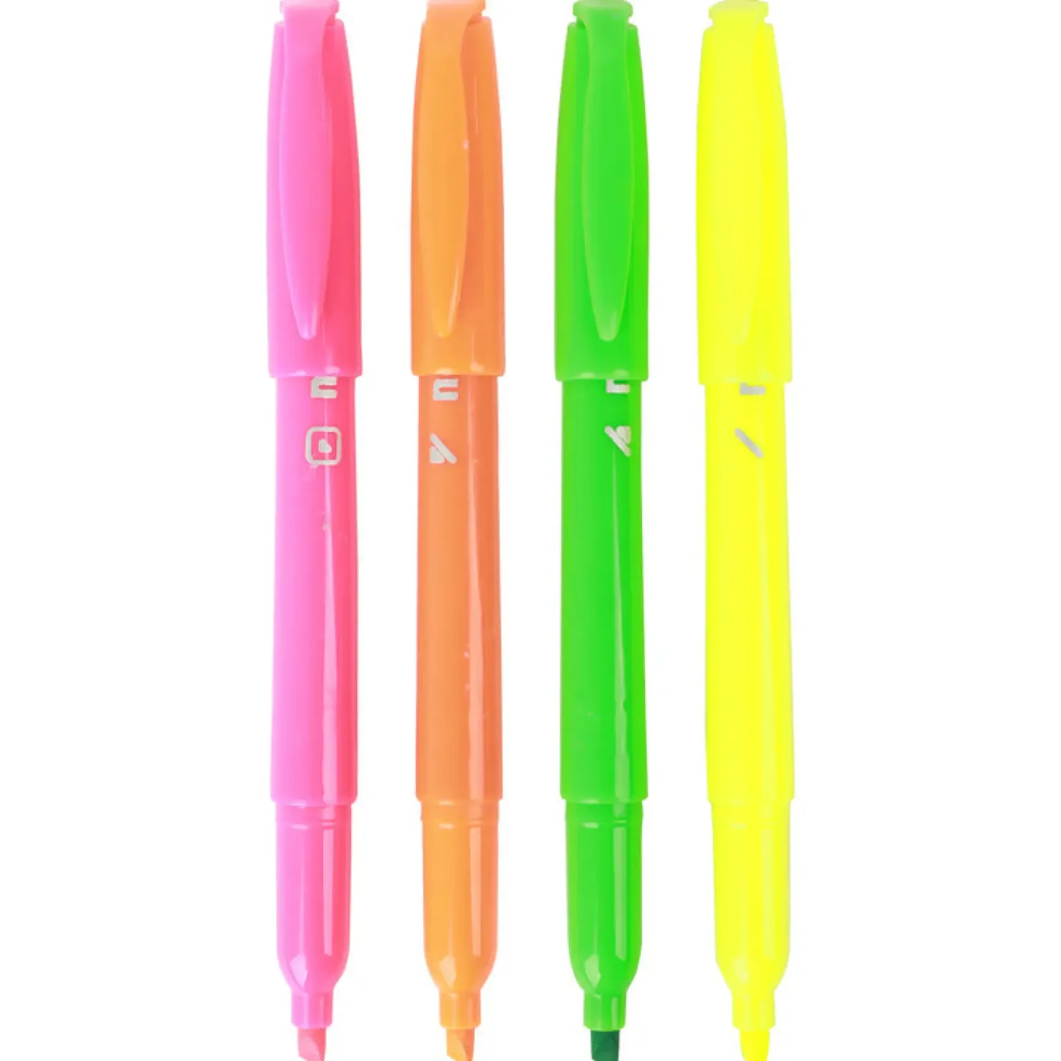Marcadores Fluorescentes Finos 4 unidades Note!