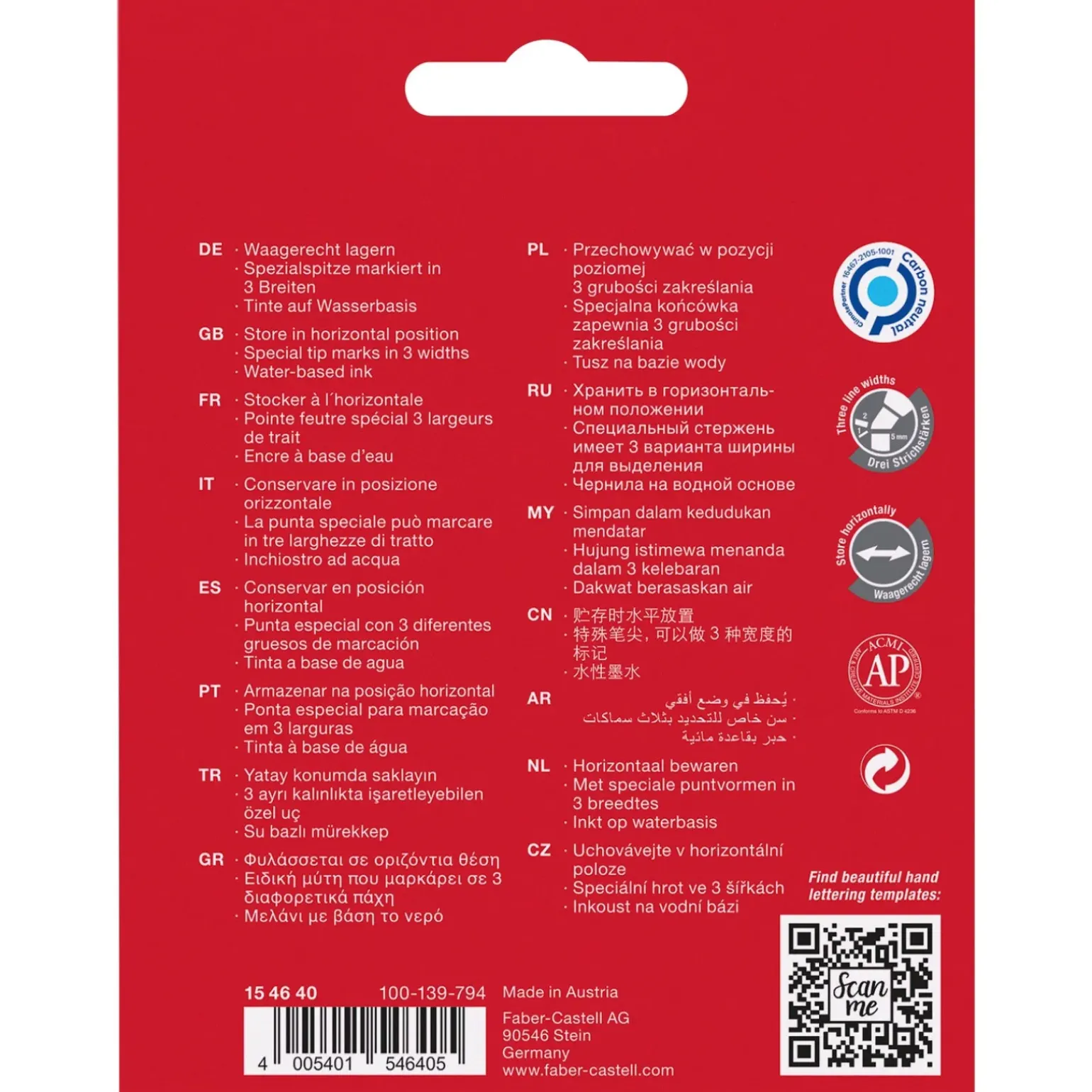 Marcadores Textliner Cores Metálicas 4 unidades Faber Castell