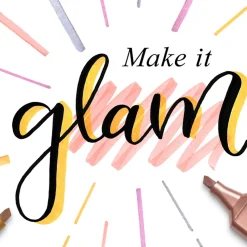 Marcadores Textliner Cores Metálicas 4 unidades Faber Castell