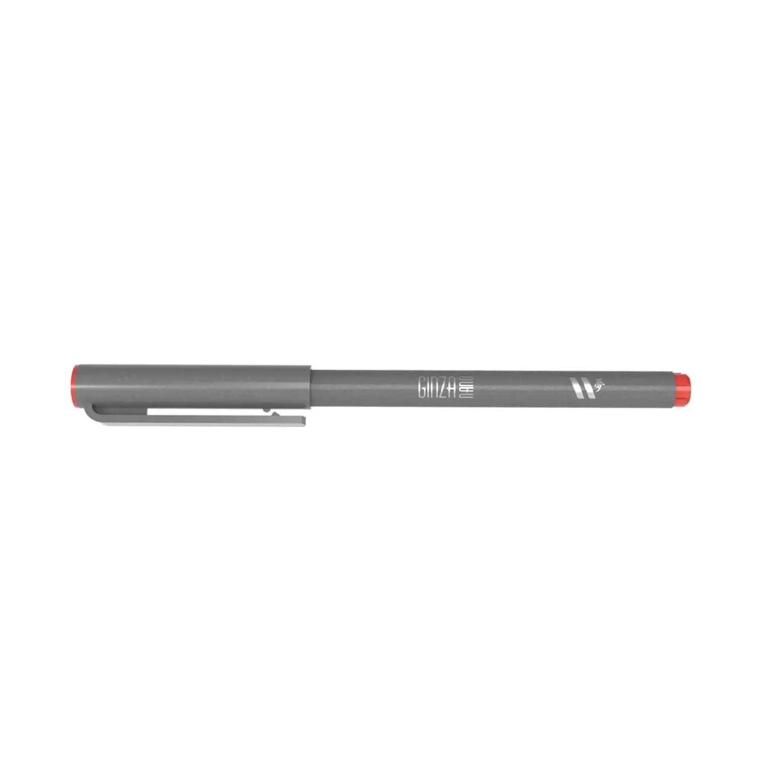 Marcador Ginza Nano Brush Pen Vermelho