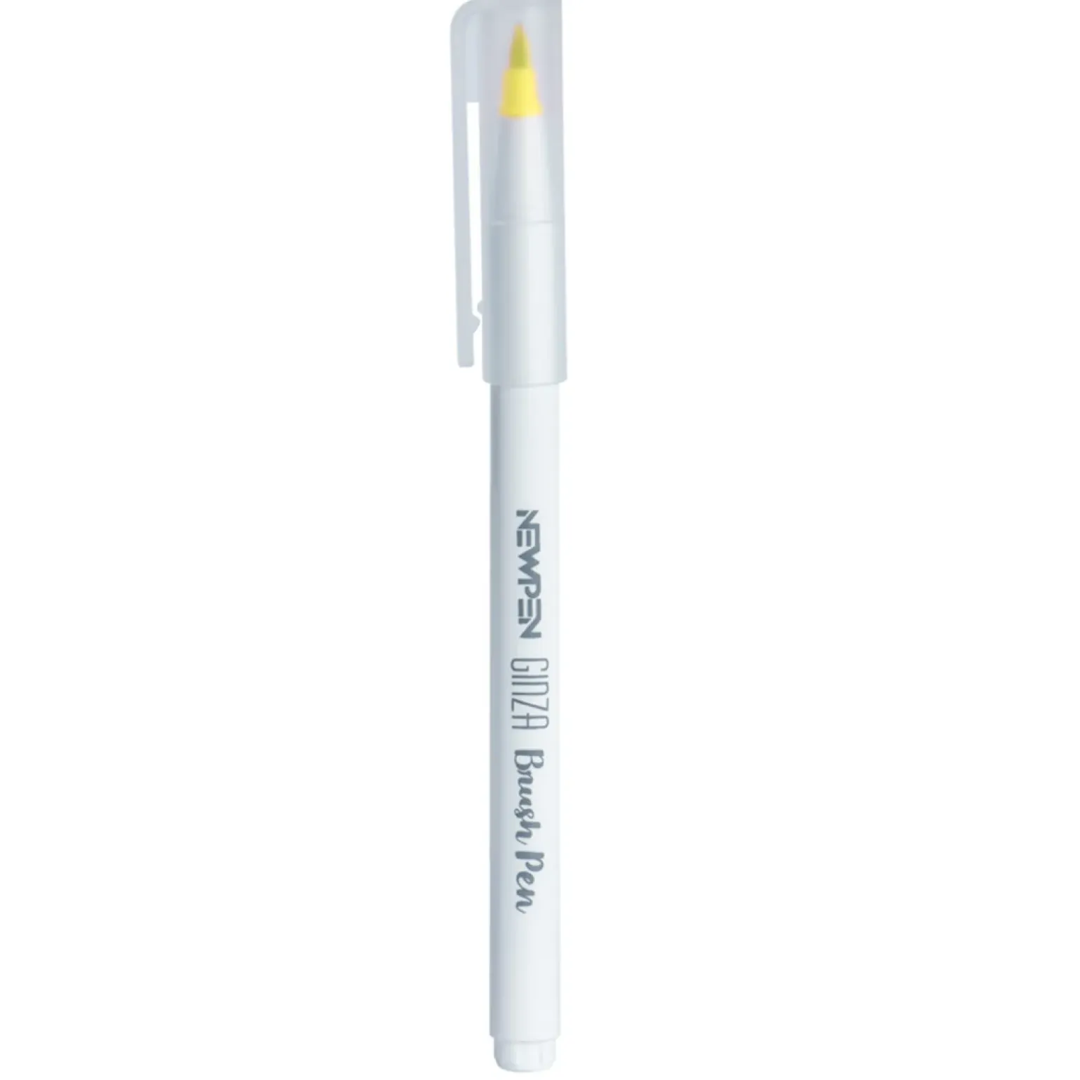 Marcador Ginza Pro Brush Pen Amarelo Claro