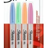 Marcador Permanente Fine Pastel 4 unidades Sharpie