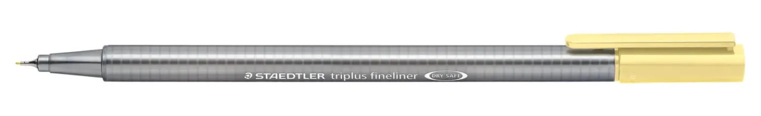 Marcador Triplus Fineliner Baunilha