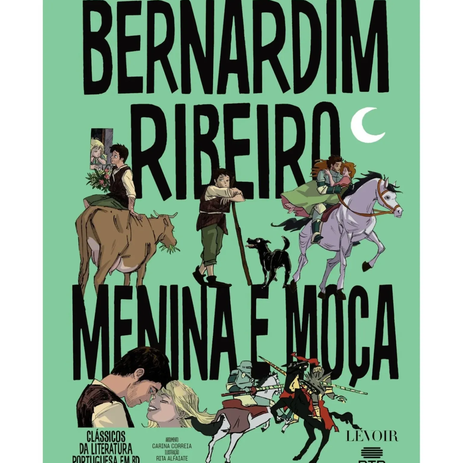 Menina e Moça de Bernardim Ribeiro e Carina Correia