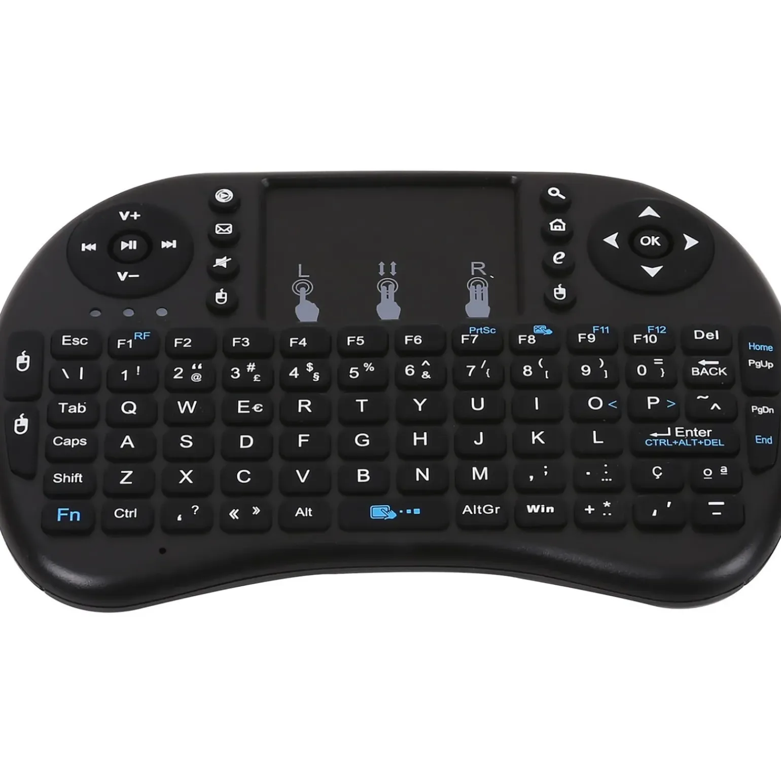 Mini Teclado Wireless com Touchpad sem Fio