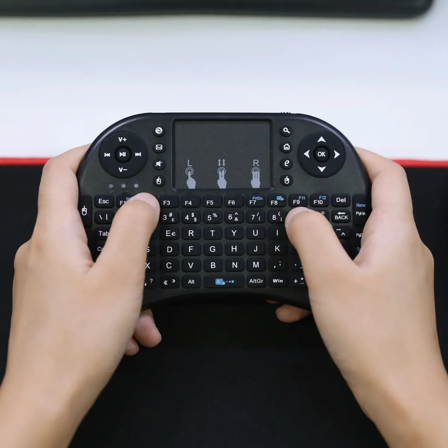 Mini Teclado Wireless com Touchpad sem Fio