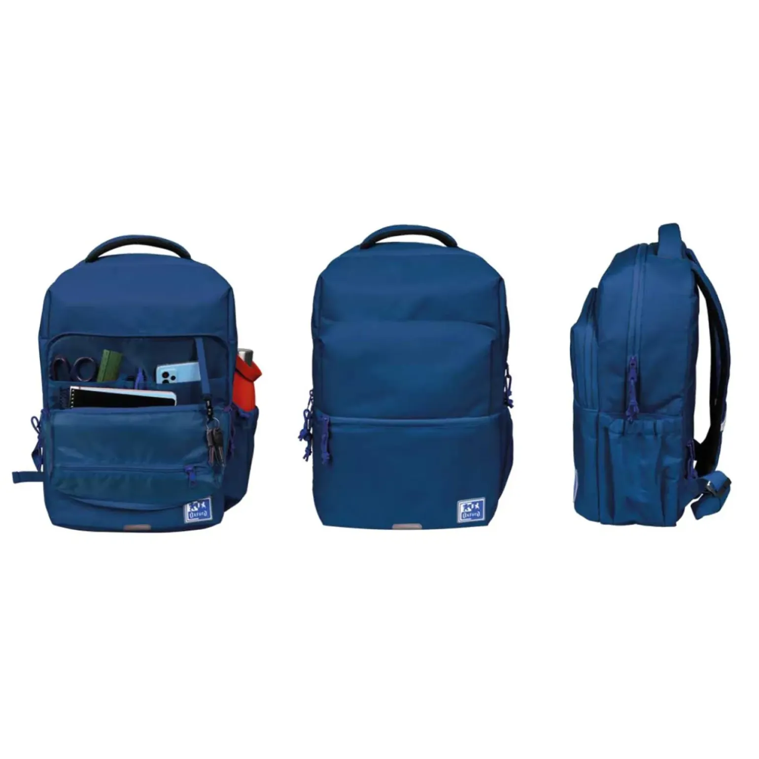Mochila B-Ready Azul Marinho Oxford
