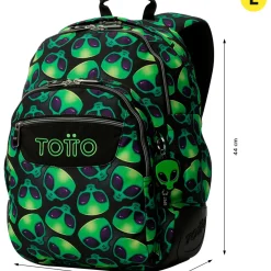 Mochila Com Base Borracha Alien Totto