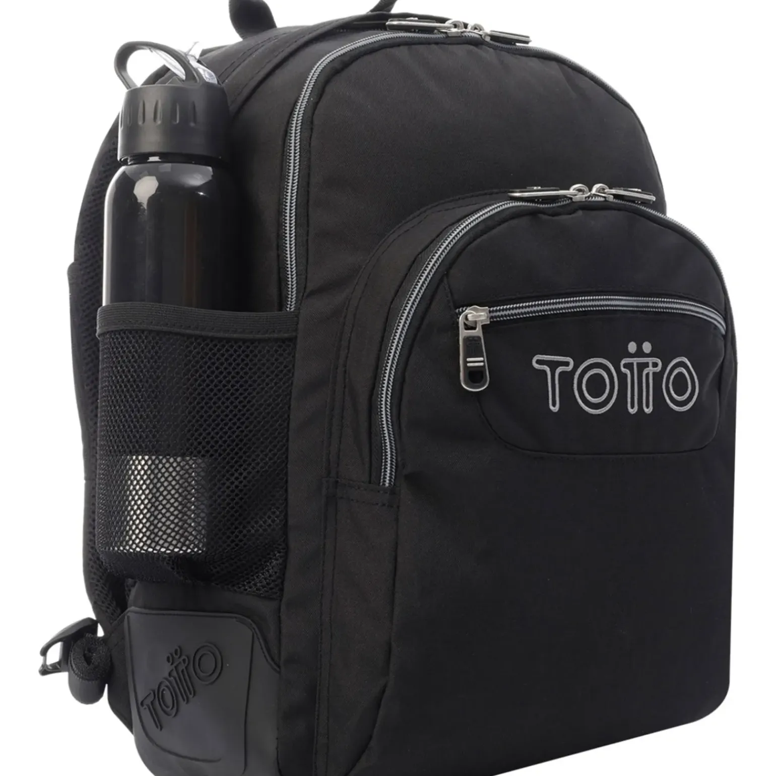 Mochila Com Base Borracha Preto Totto