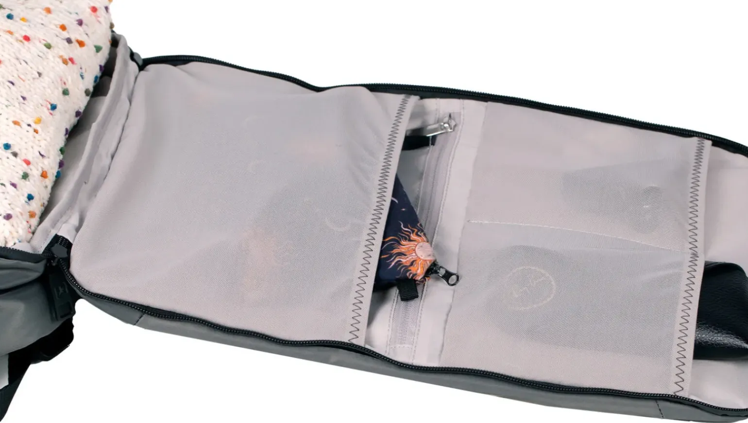 Mochila Executive Cinza Oxford