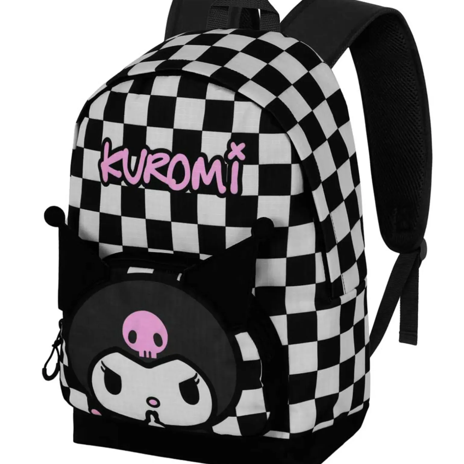 Mochila - Kuromi Xadrez Fan 2.2