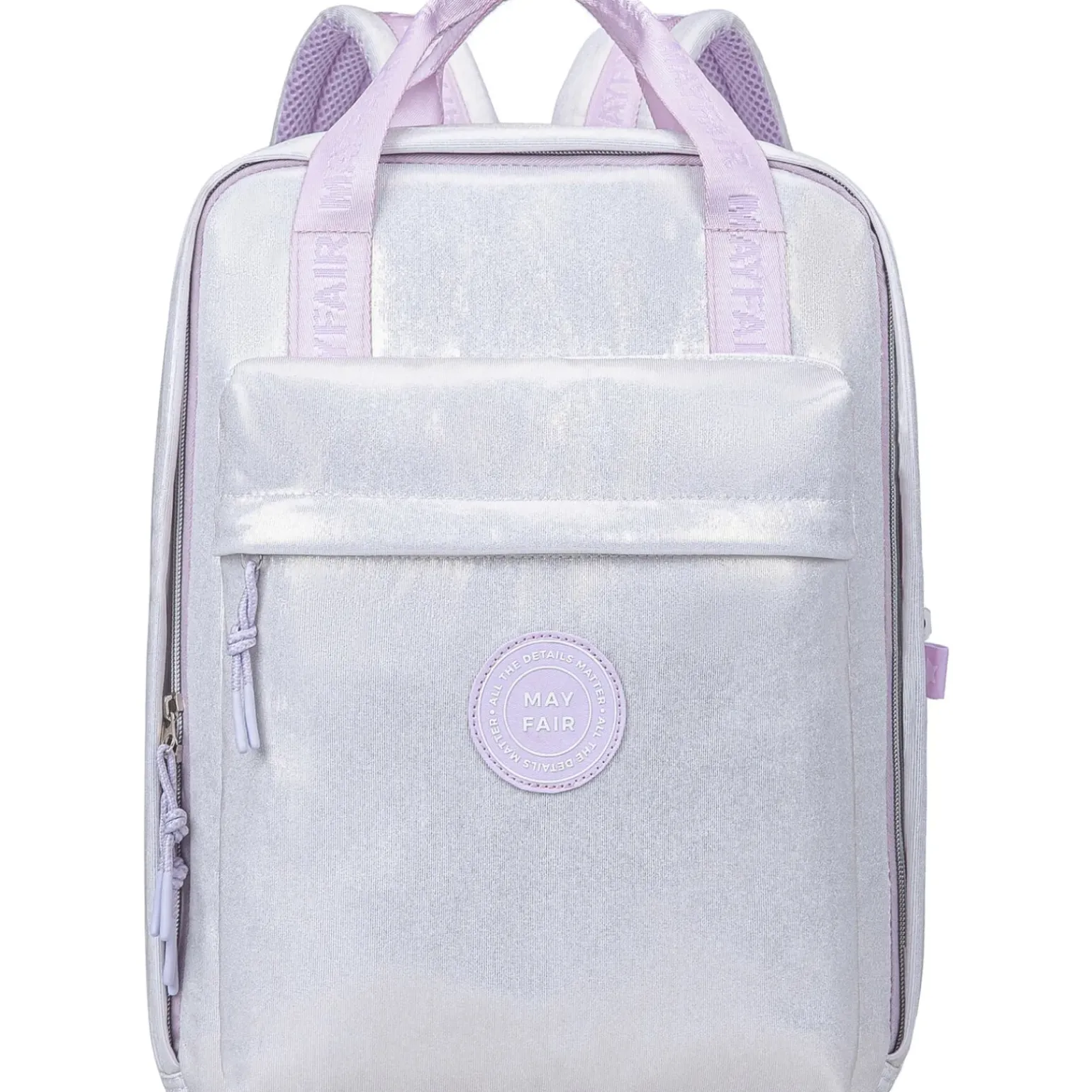 Mochila Luggage Glow Up Silver Mayfair