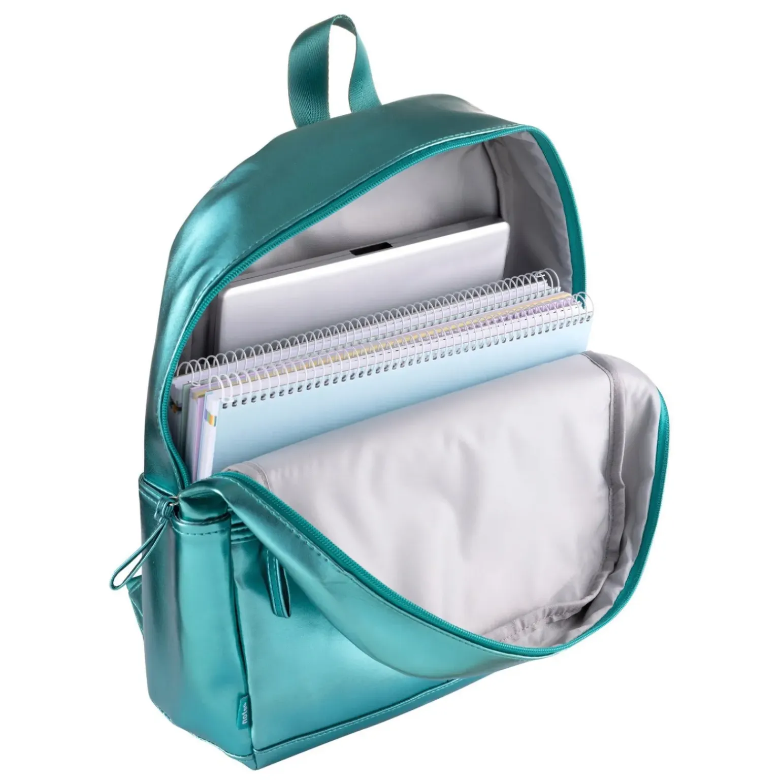 Mochila Metallic Azul Note!