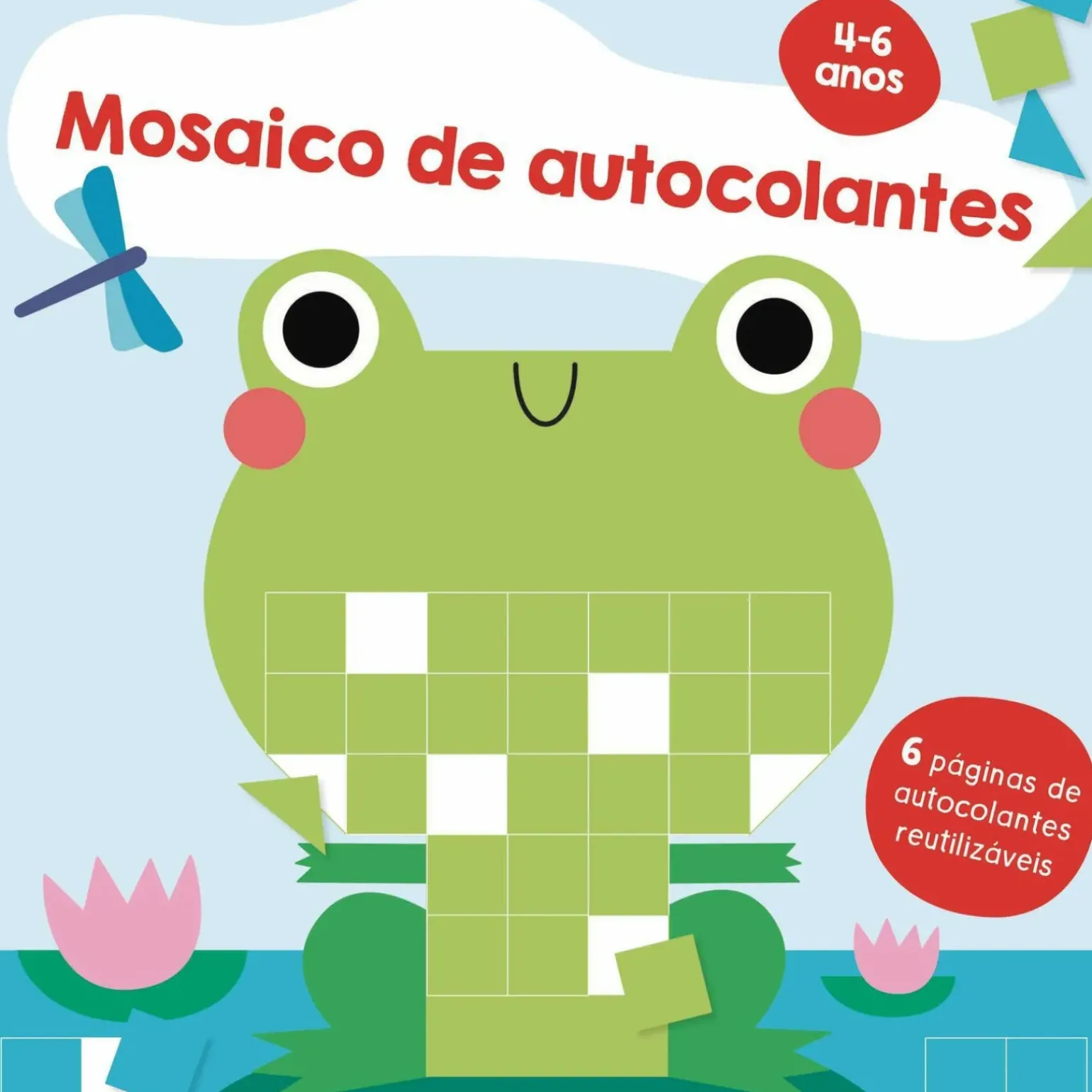 Mosaico de Autocolantes - Sapo 4-6 Anos de Yoyo Studios