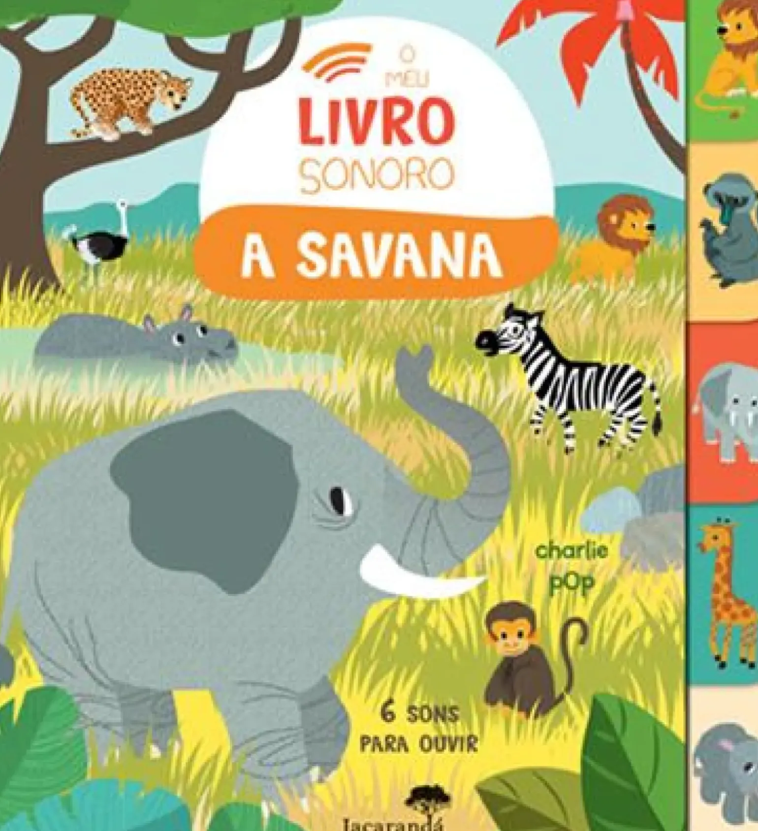 O Meu Livro Sonoro - A Savana de Charlie Pop