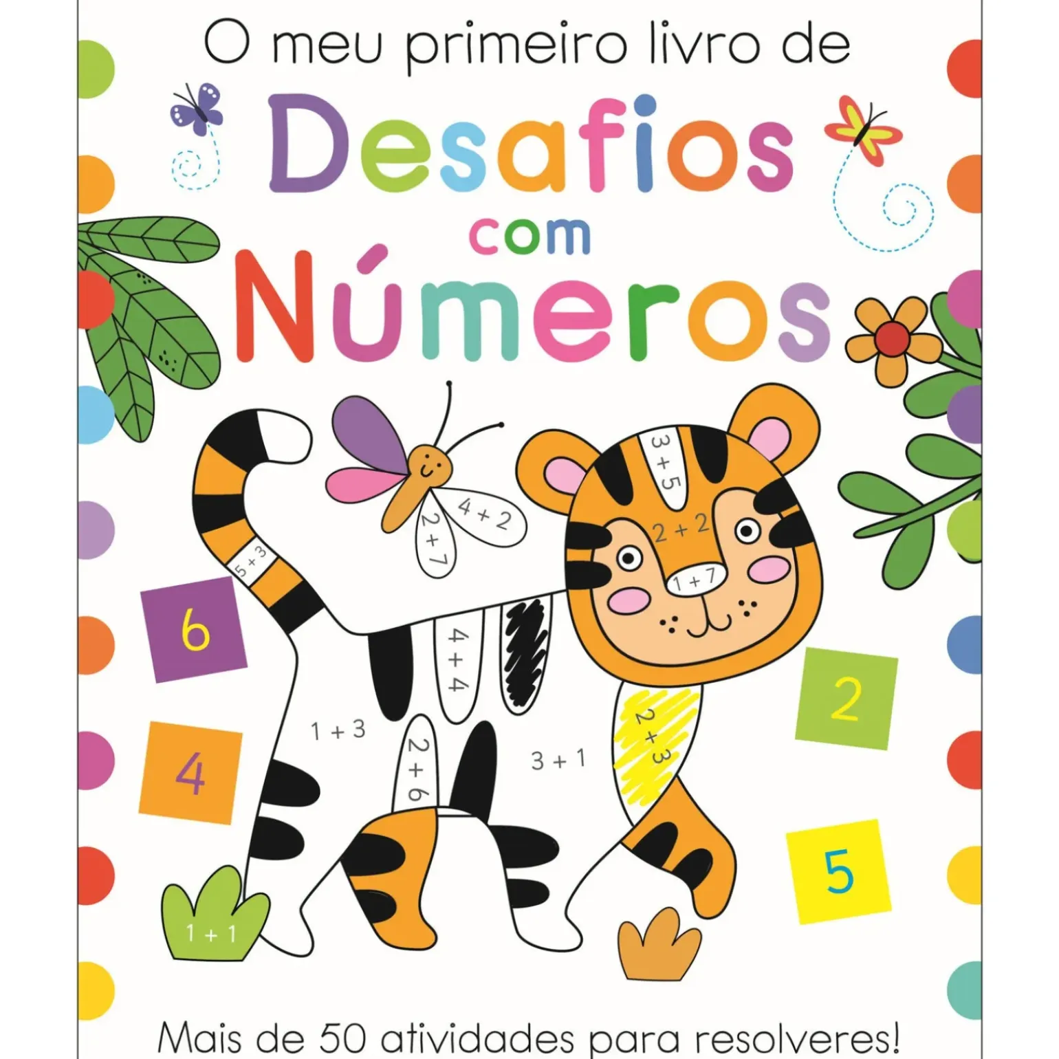 O Meu Primeiro Livro de Desafios com Números de Eve Robertson
