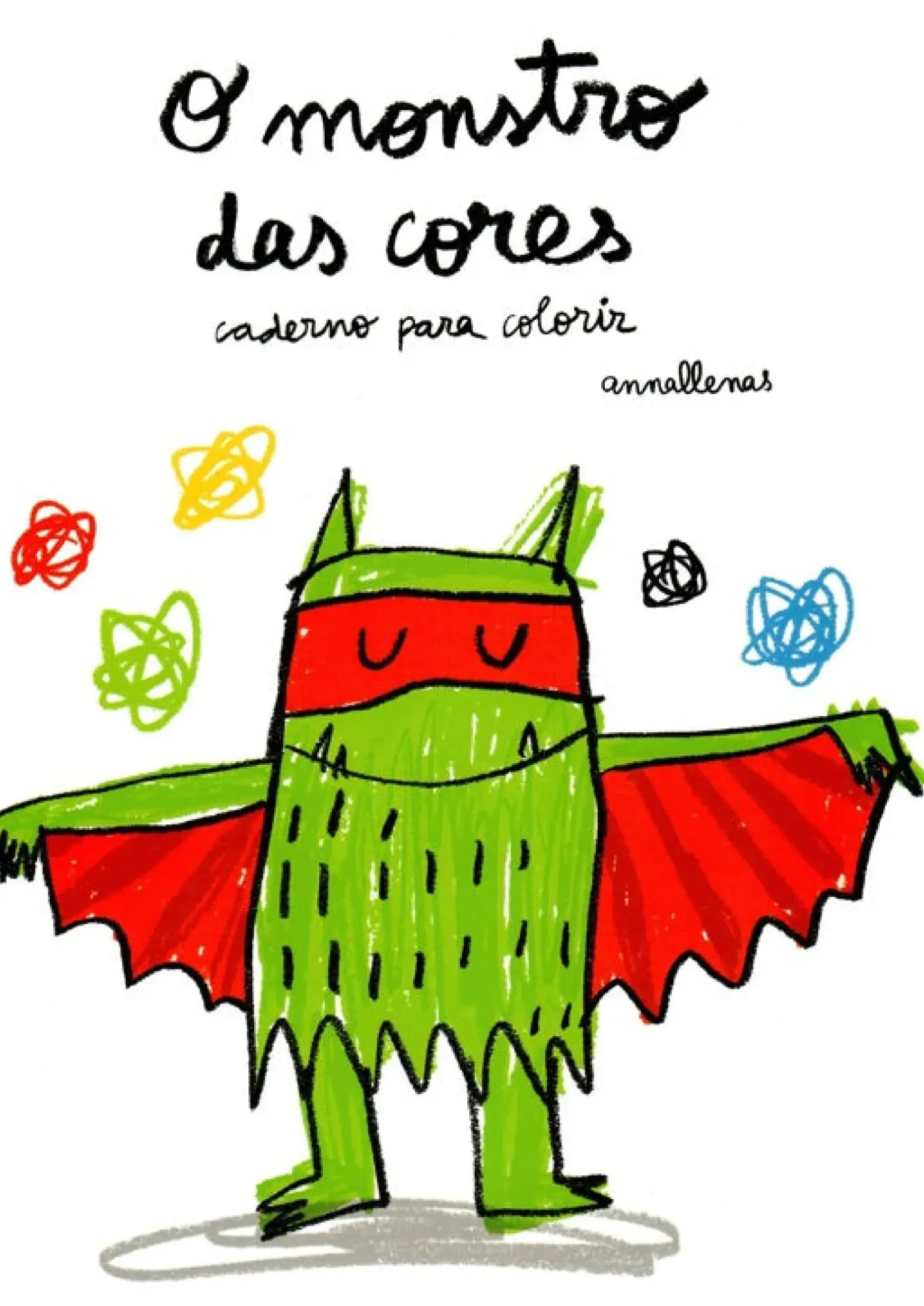 O Monstro das Cores de Anna Llenas - Caderno para Colorir (5ª Edição)