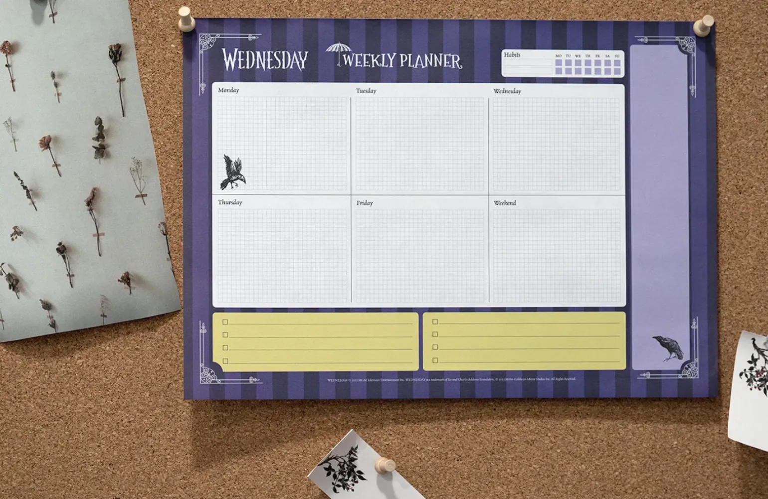 Organizador Semanal A4 - Wednesday