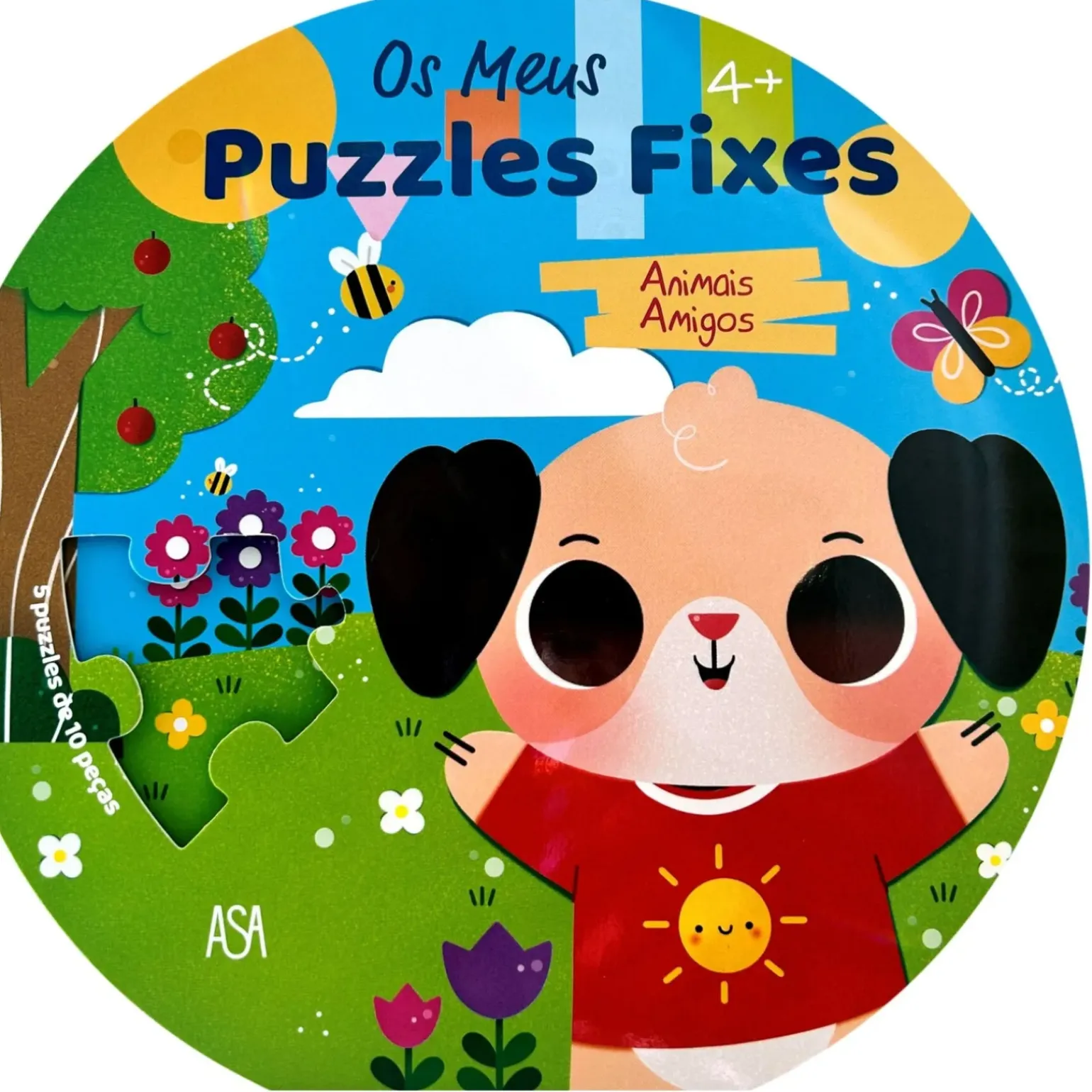 Os Meus Puzzles Fixes - Animais Amigos de Hemma