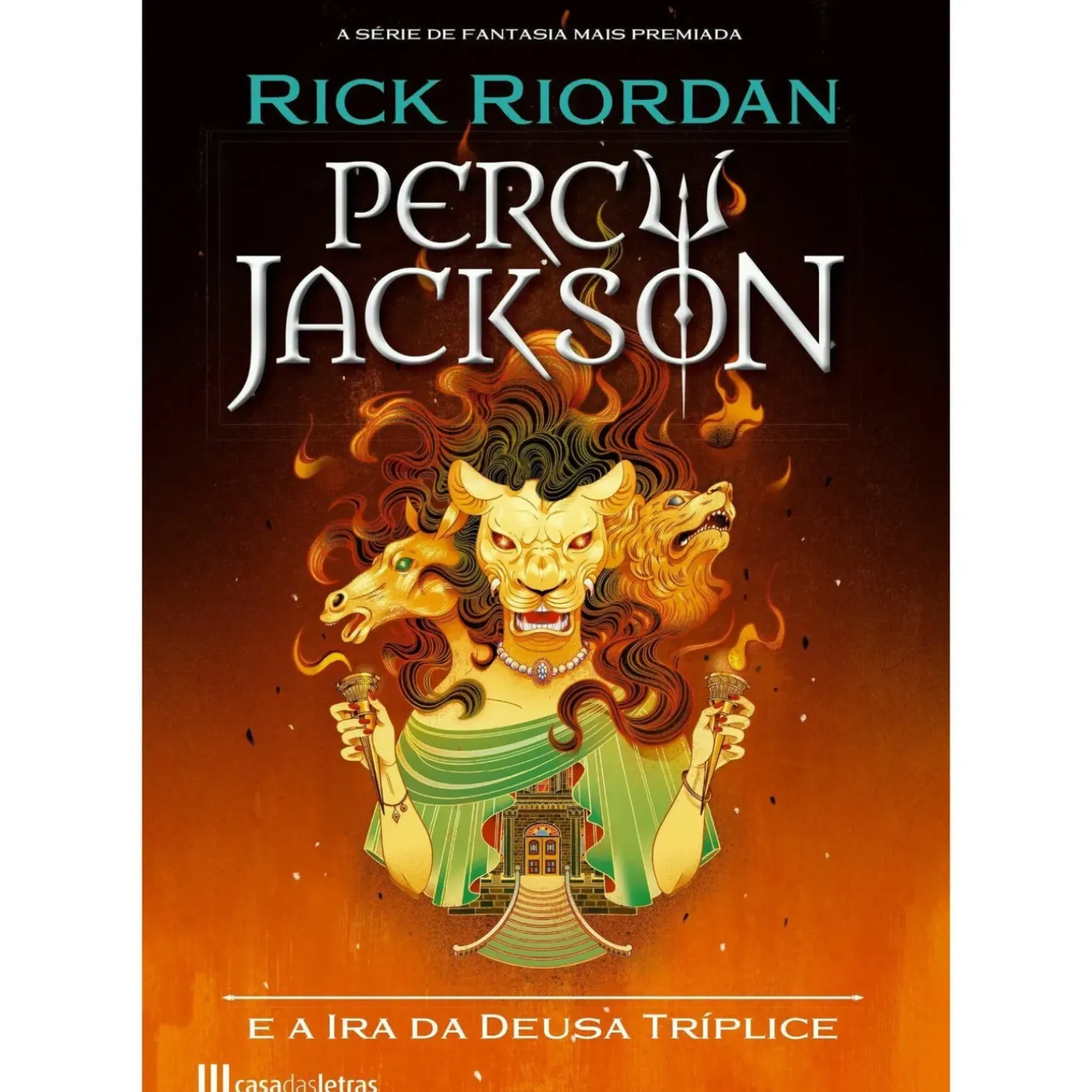 Percy Jackson e a Ira da Deusa Tríplice de Rick Riordan