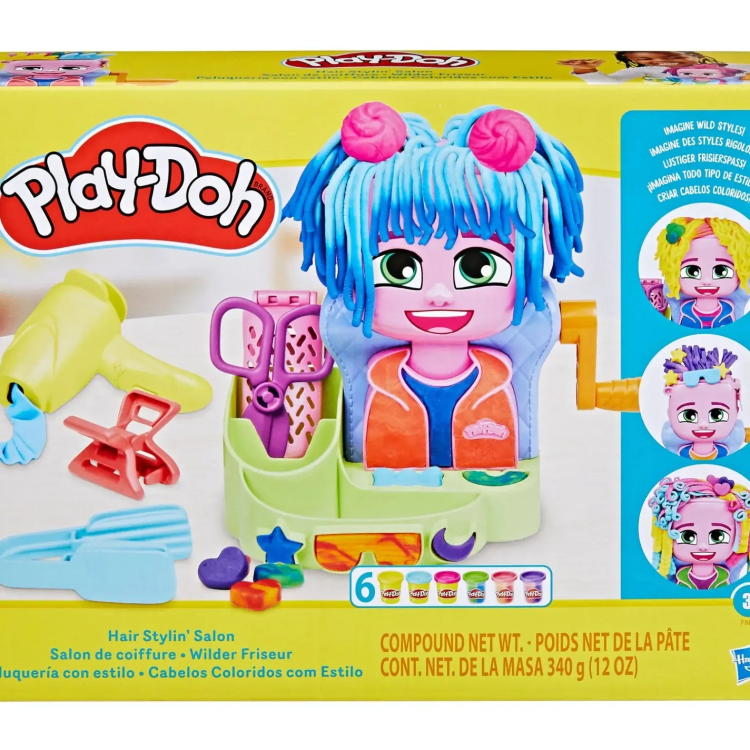 Play-Doh Cabelos Coloridos Com Estilo