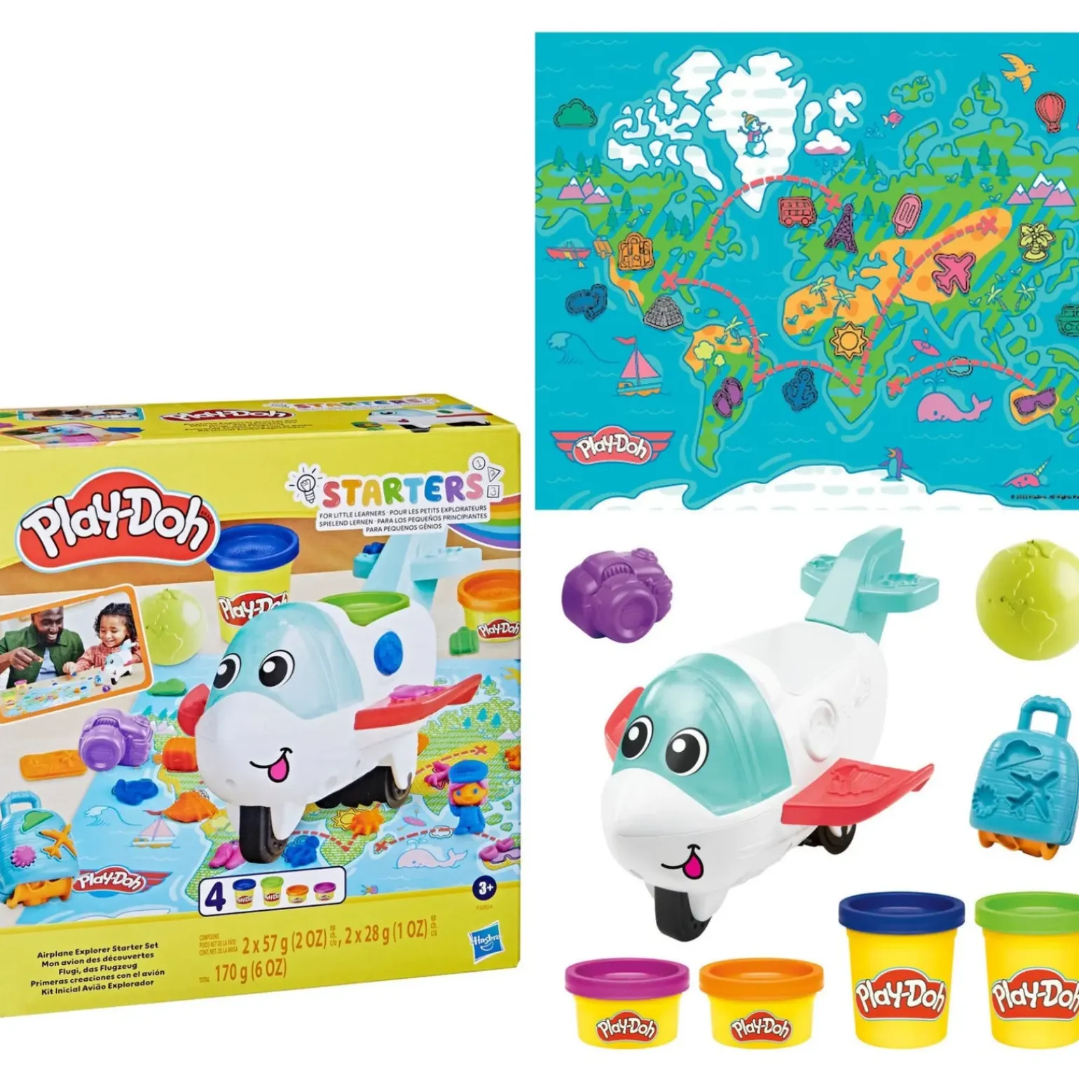 Play-Doh Kit Inicial Avião Explorador