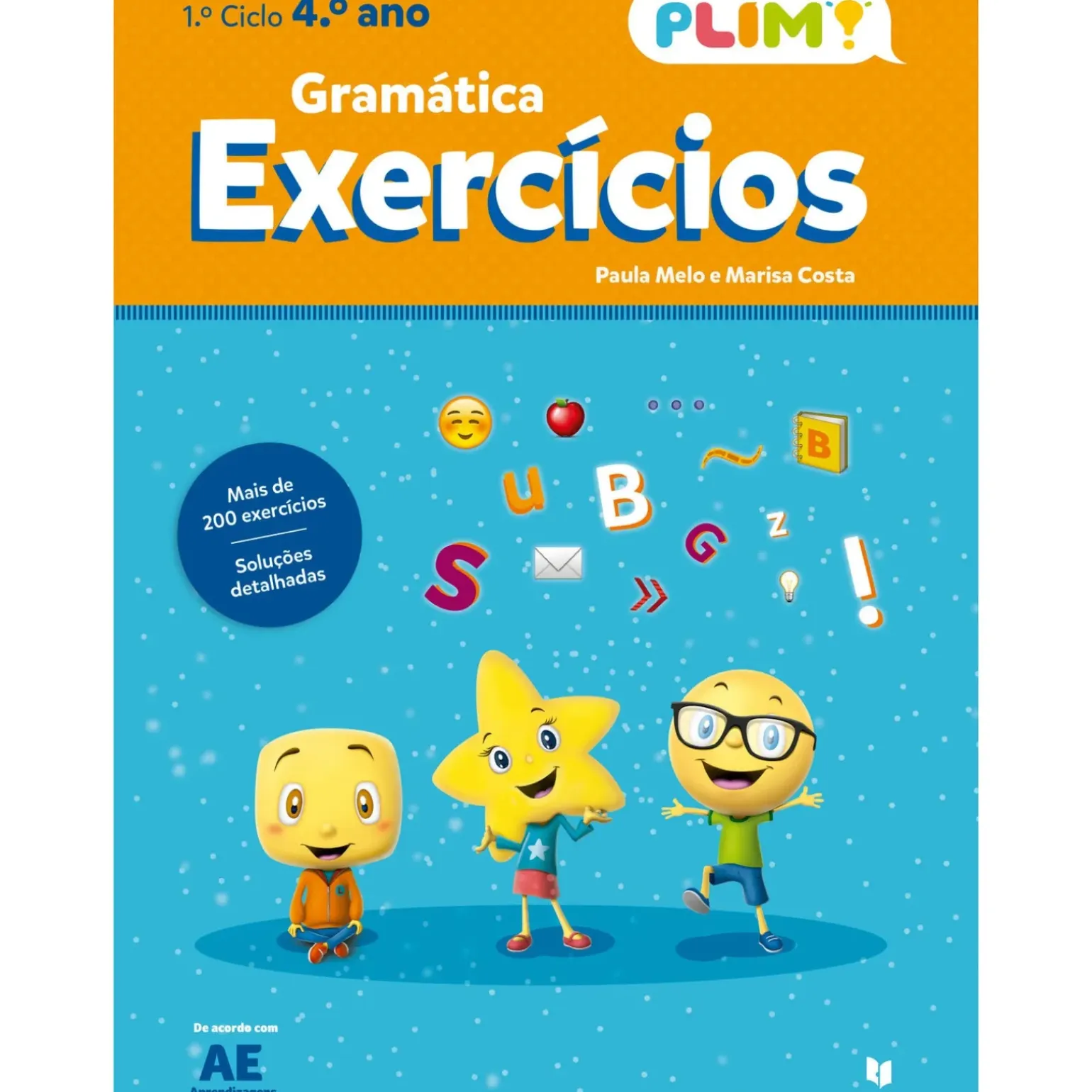 PLIM! Exercícios de Gramática 3.º Ano de Paula Melo e Marisa Costa