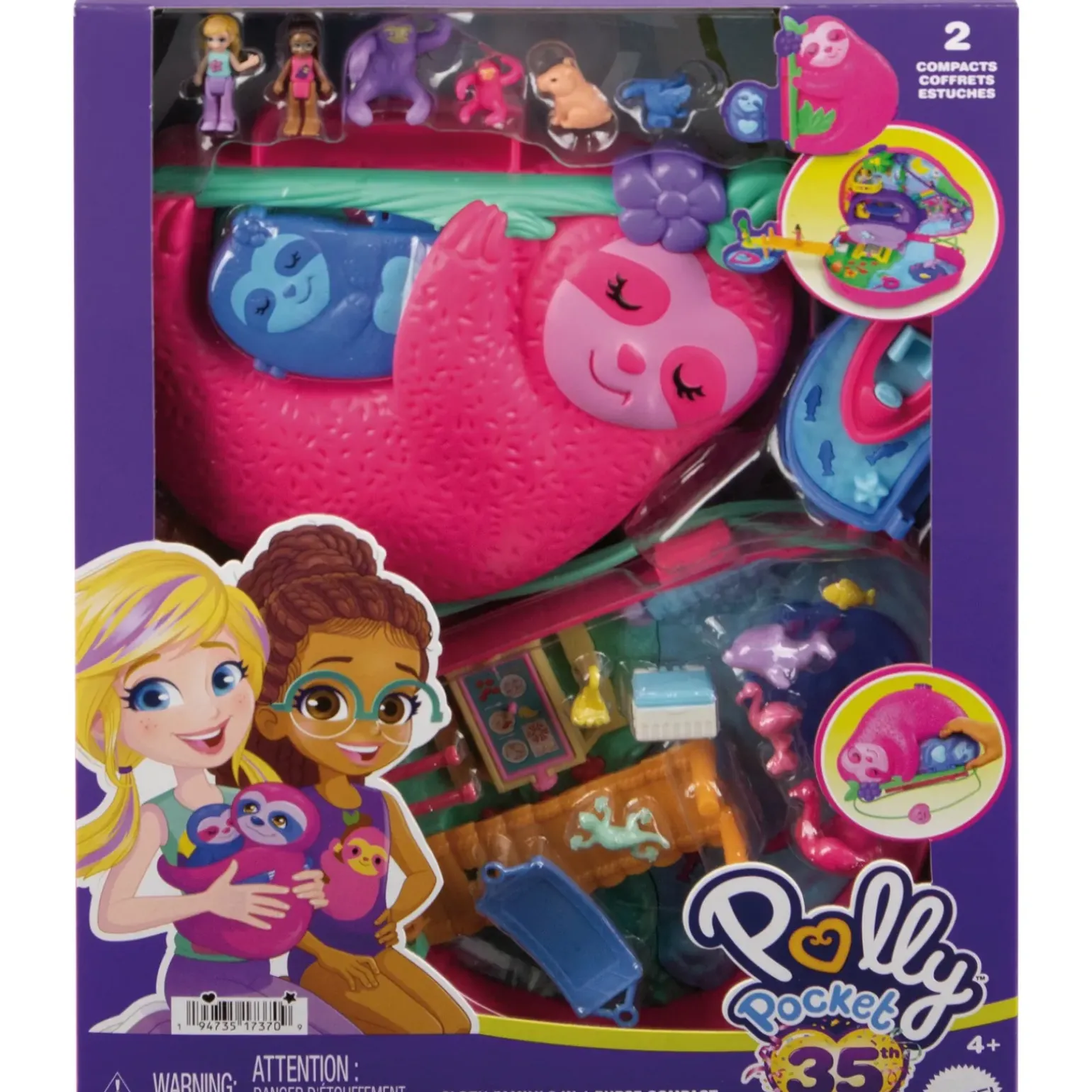 Polly Pocket Mundo Da Perguiça