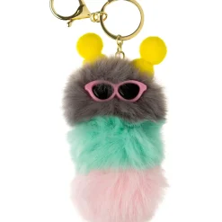 Porta Chaves Peluche Lagarta
